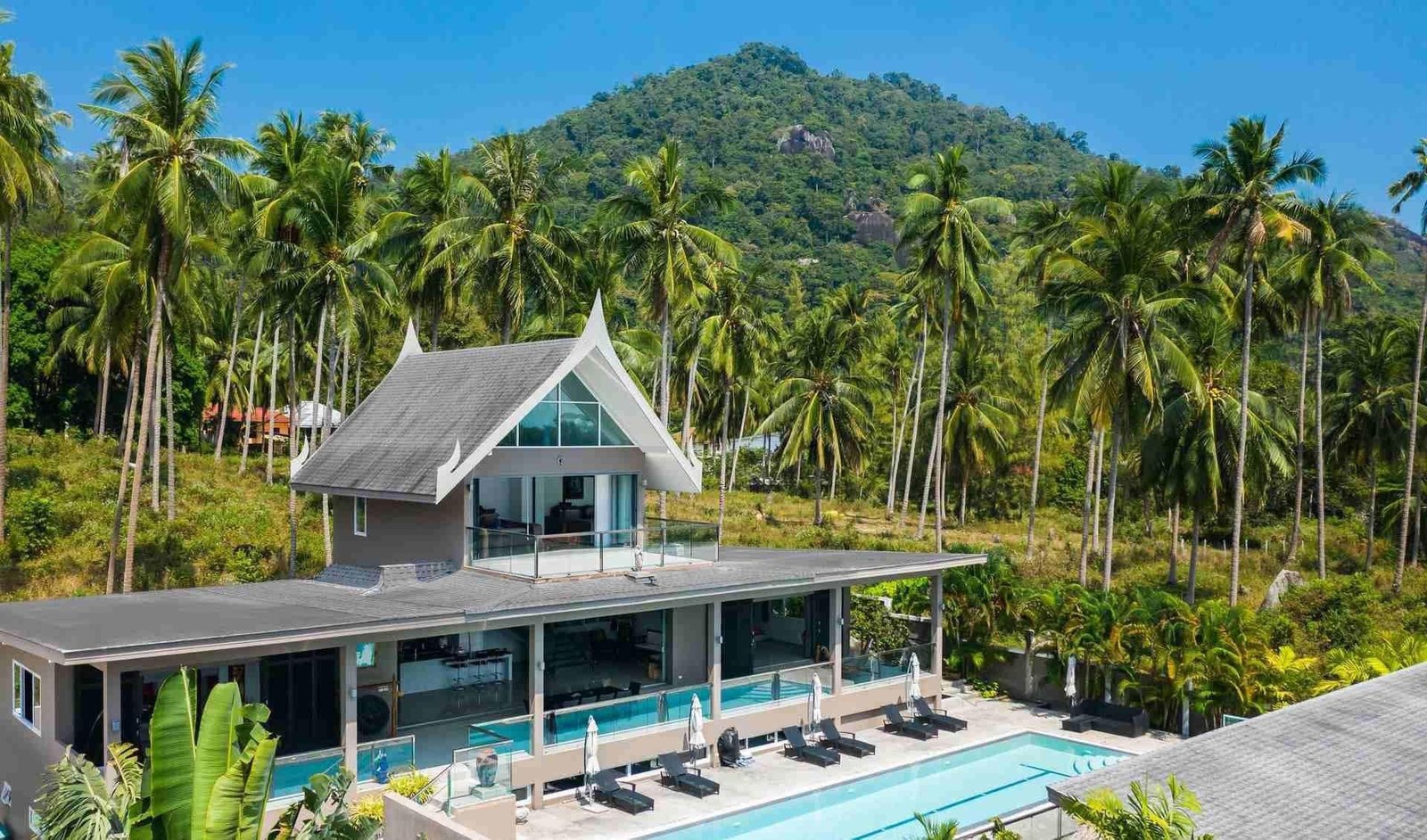 Villa Lamai 6 chambres a vendre par l'agence immobilière française et internationale M.I.S.S. sur l’île de Koh Samui en Thaïlande