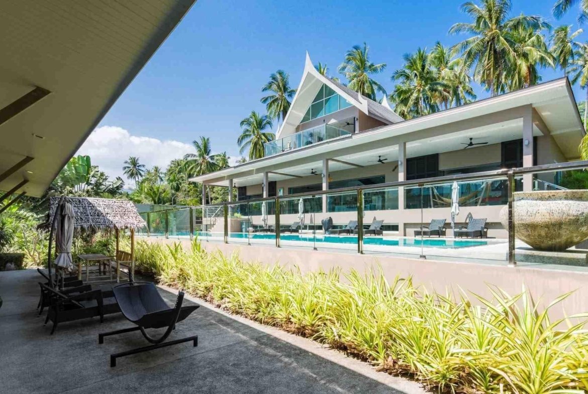 Villa Lamai 6 chambres a vendre par l'agence immobilière française et internationale M.I.S.S. sur l’île de Koh Samui en Thaïlande