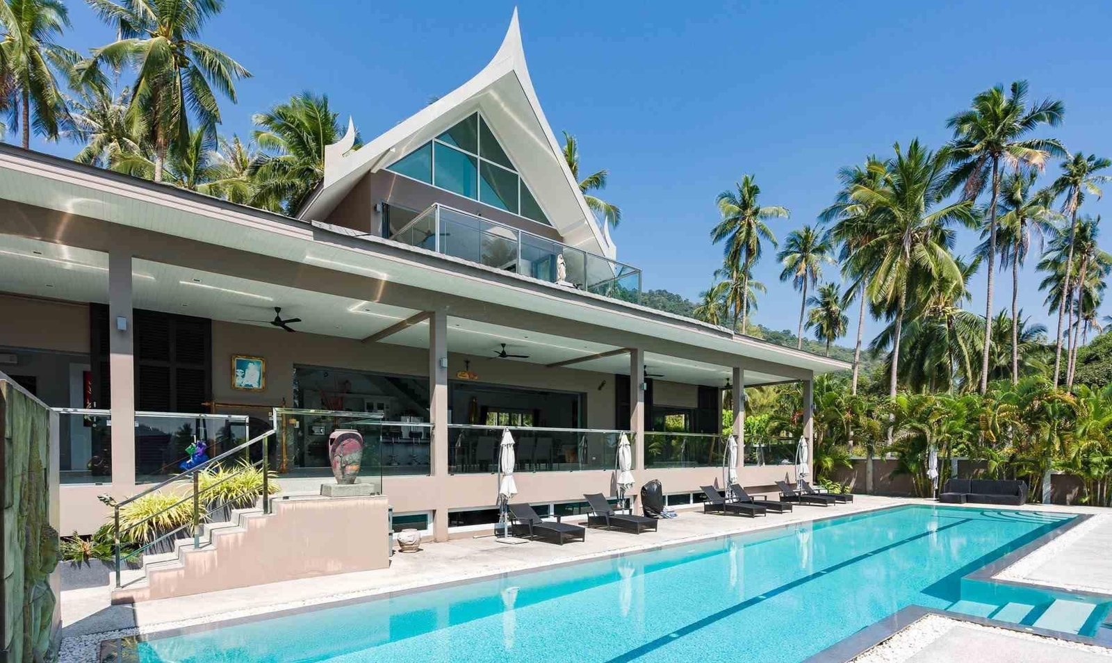 Villa Lamai 6 chambres a vendre par l'agence immobilière française et internationale M.I.S.S. sur l’île de Koh Samui en Thaïlande