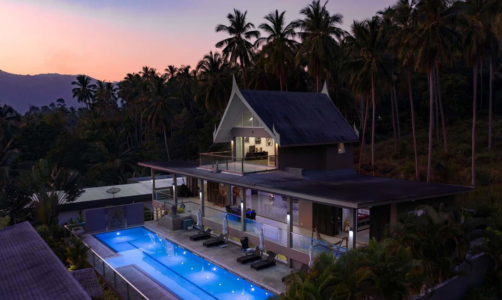Villa Lamai 6 chambres a vendre par l'agence immobilière française et internationale M.I.S.S. sur l’île de Koh Samui en Thaïlande