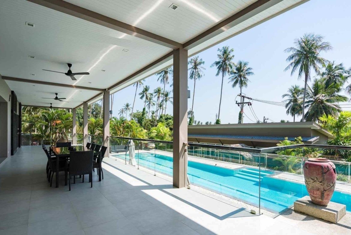 Villa Lamai 6 chambres a vendre par l'agence immobilière française et internationale M.I.S.S. sur l’île de Koh Samui en Thaïlande