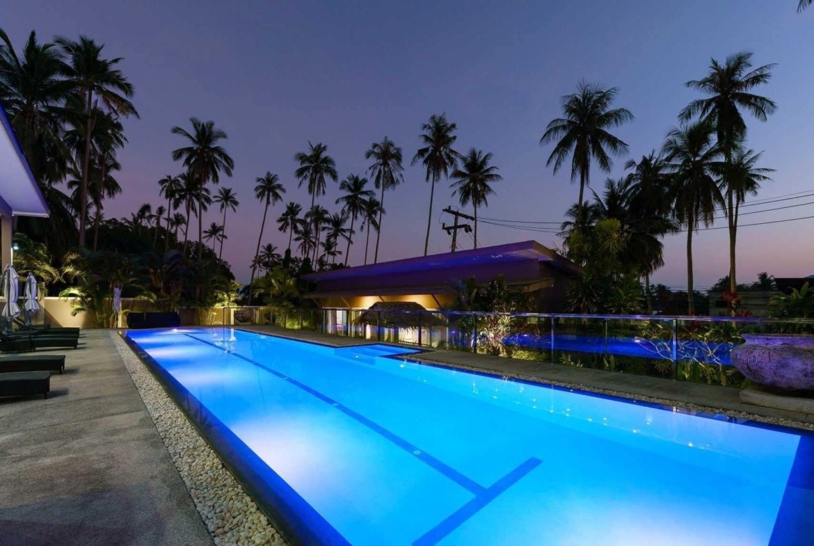 Villa Lamai 6 chambres a vendre par l'agence immobilière française et internationale M.I.S.S. sur l’île de Koh Samui en Thaïlande