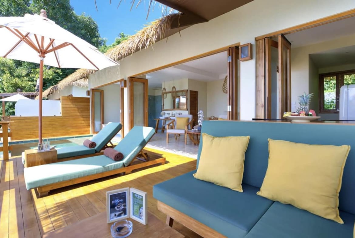 VILLA VUE MER 1 CH. AVEC PISCINE – LAMAI CENTER