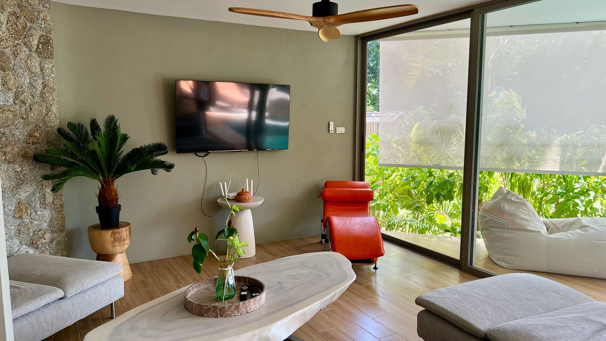 VILLA BALI-STYLE 3 CH AVEC VUE MER – HUA THANON / LAMAI