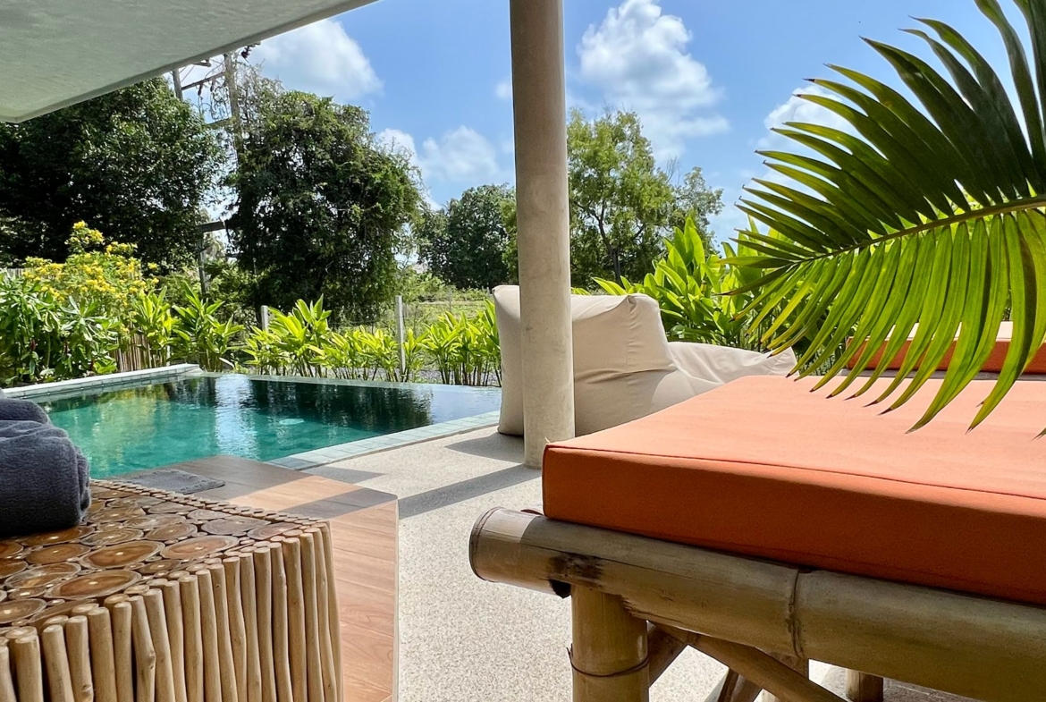 VILLA BALI-STYLE 3 CH AVEC VUE MER – HUA THANON / LAMAI
