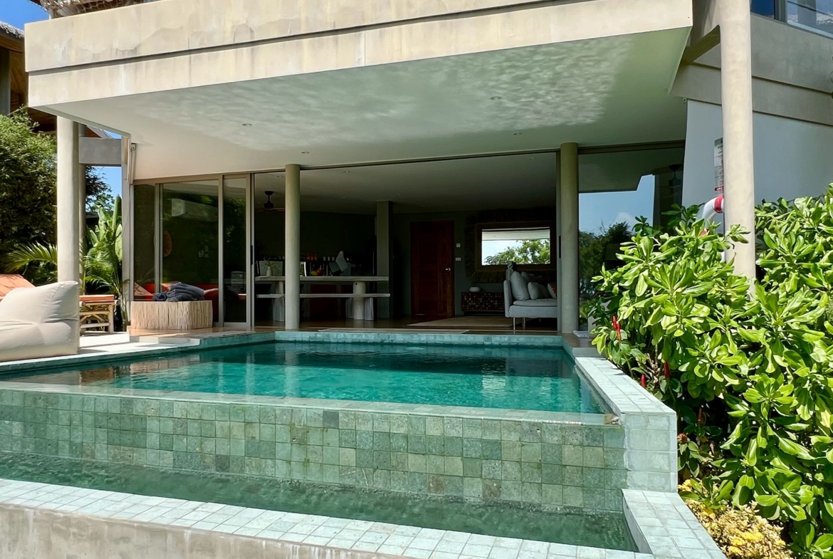 VILLA BALI-STYLE 3 CH AVEC VUE MER – HUA THANON / LAMAI