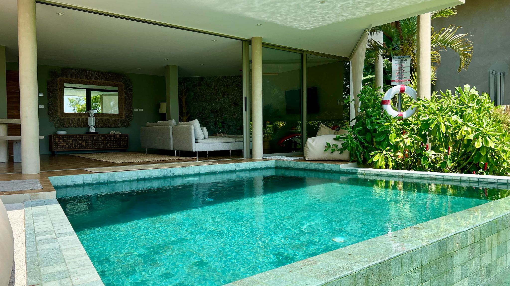 VILLA BALI-STYLE 3 CH AVEC VUE MER – HUA THANON / LAMAI