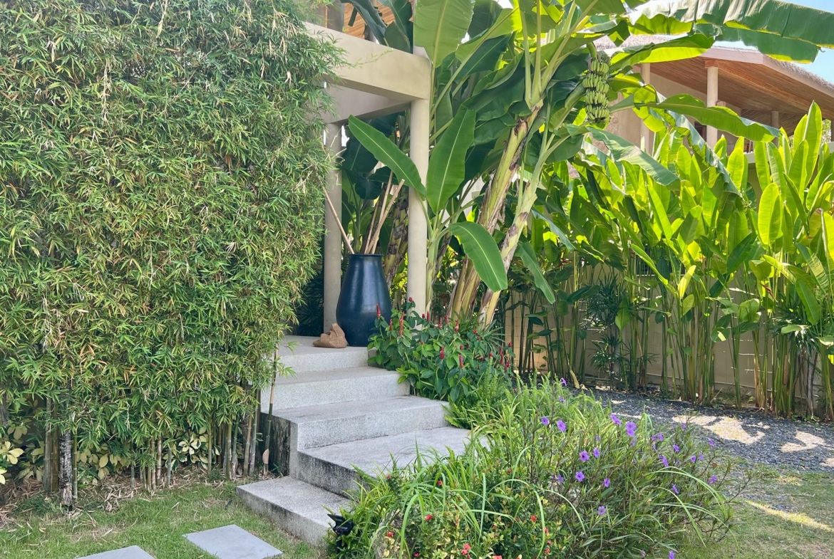 VILLA BALI-STYLE 3 CH AVEC VUE MER – HUA THANON / LAMAI