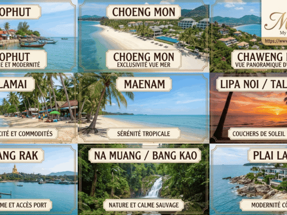 O&Ugrave; HABITER &Agrave; KOH SAMUI ? GUIDE DES MEILLEURS SECTEURS 2026