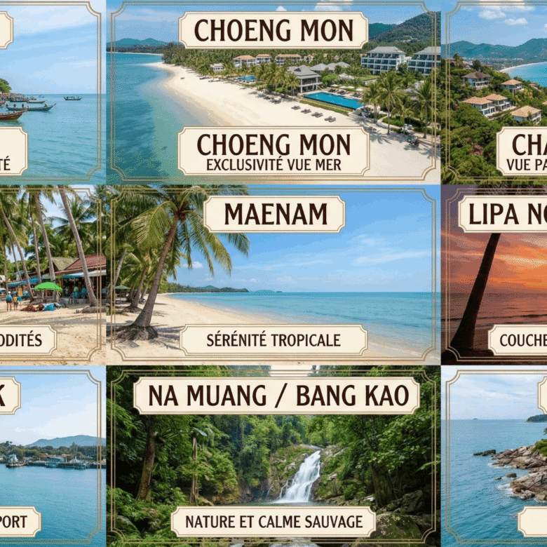 O&Ugrave; HABITER &Agrave; KOH SAMUI ? GUIDE DES MEILLEURS SECTEURS 2026