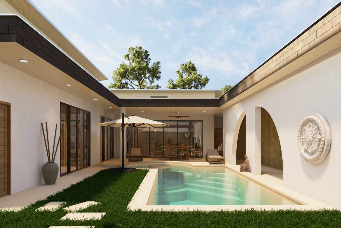 Villa 2 chambres off-plan à vendre Lamai Koh Samui – Piscine privée | Leasehold 2056 | M.I.S.S.