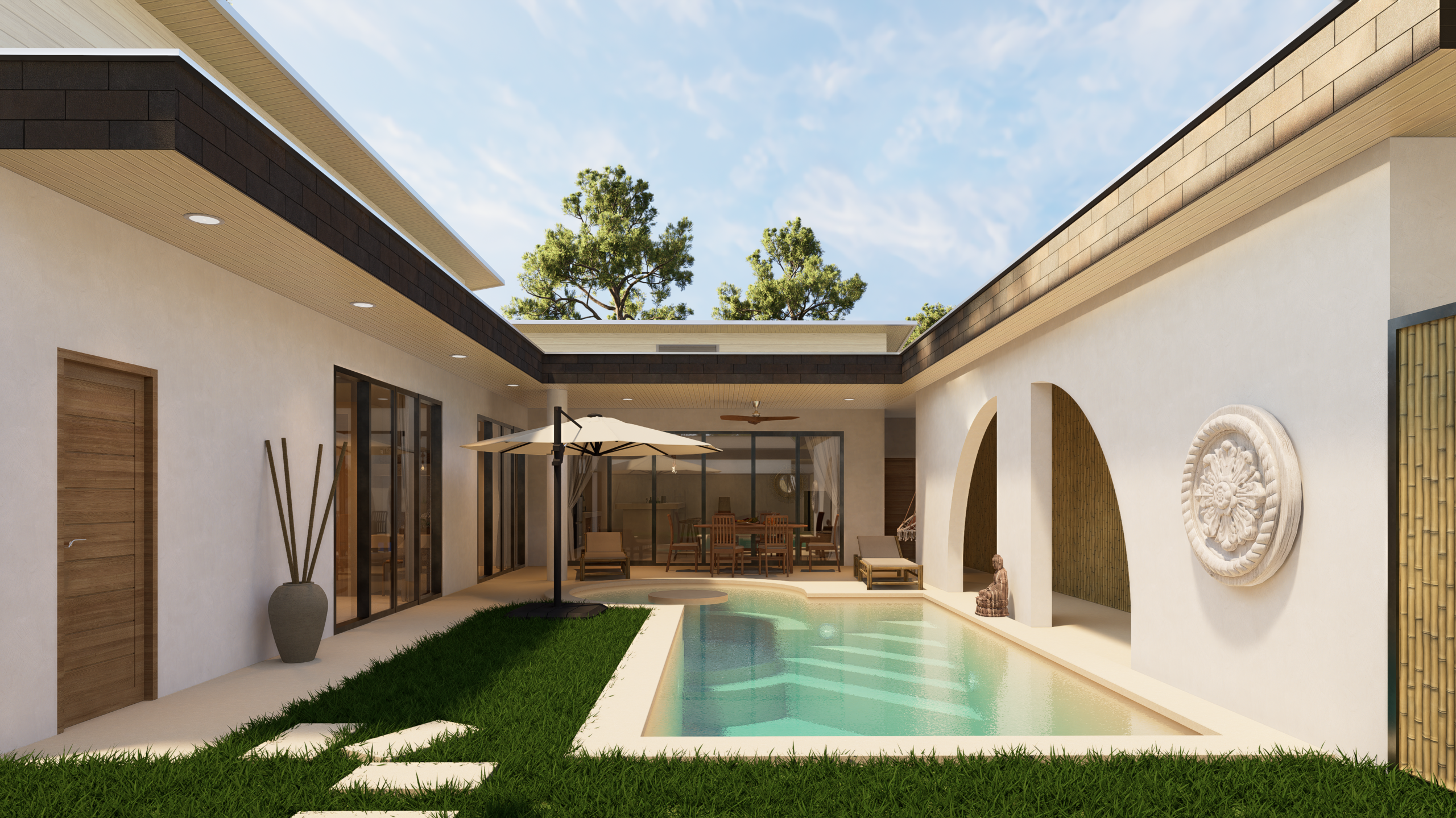 Villa 2 chambres off-plan à vendre Lamai Koh Samui – Piscine privée | Leasehold 2056 | M.I.S.S.