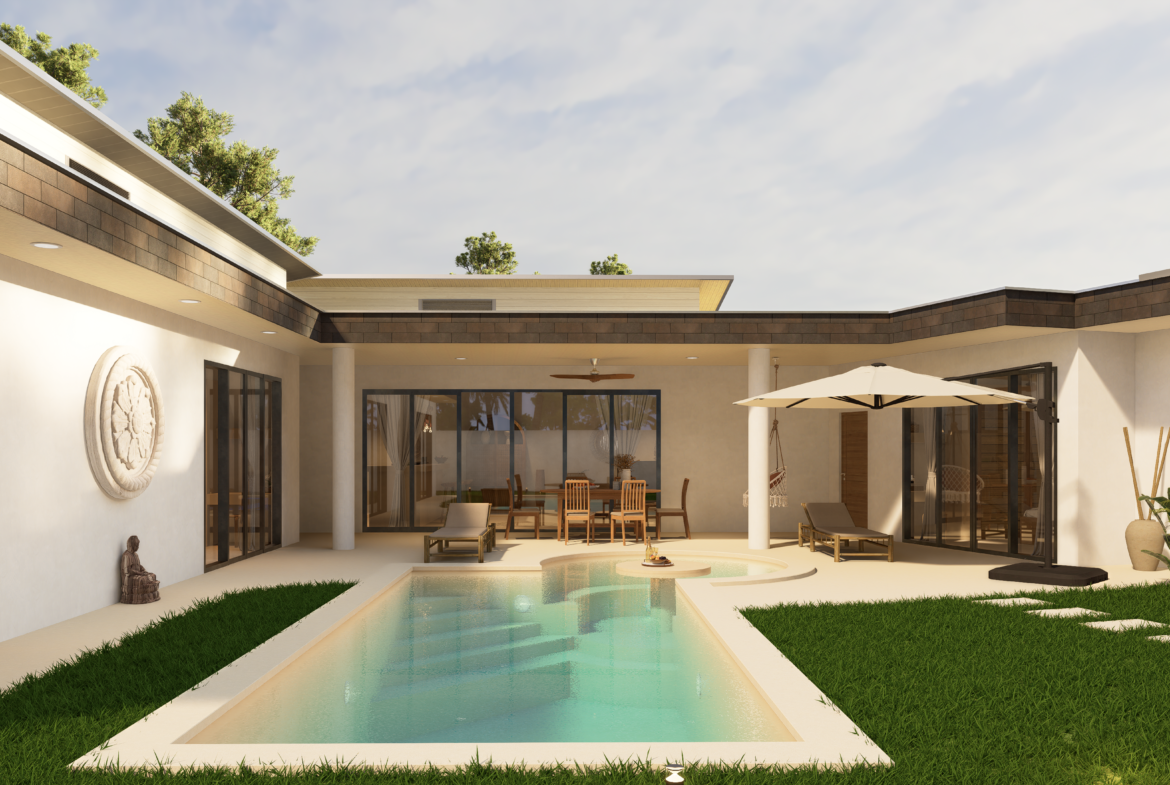 Villa 2 chambres off-plan à vendre Lamai Koh Samui – Piscine privée | Leasehold 2056 | M.I.S.S.