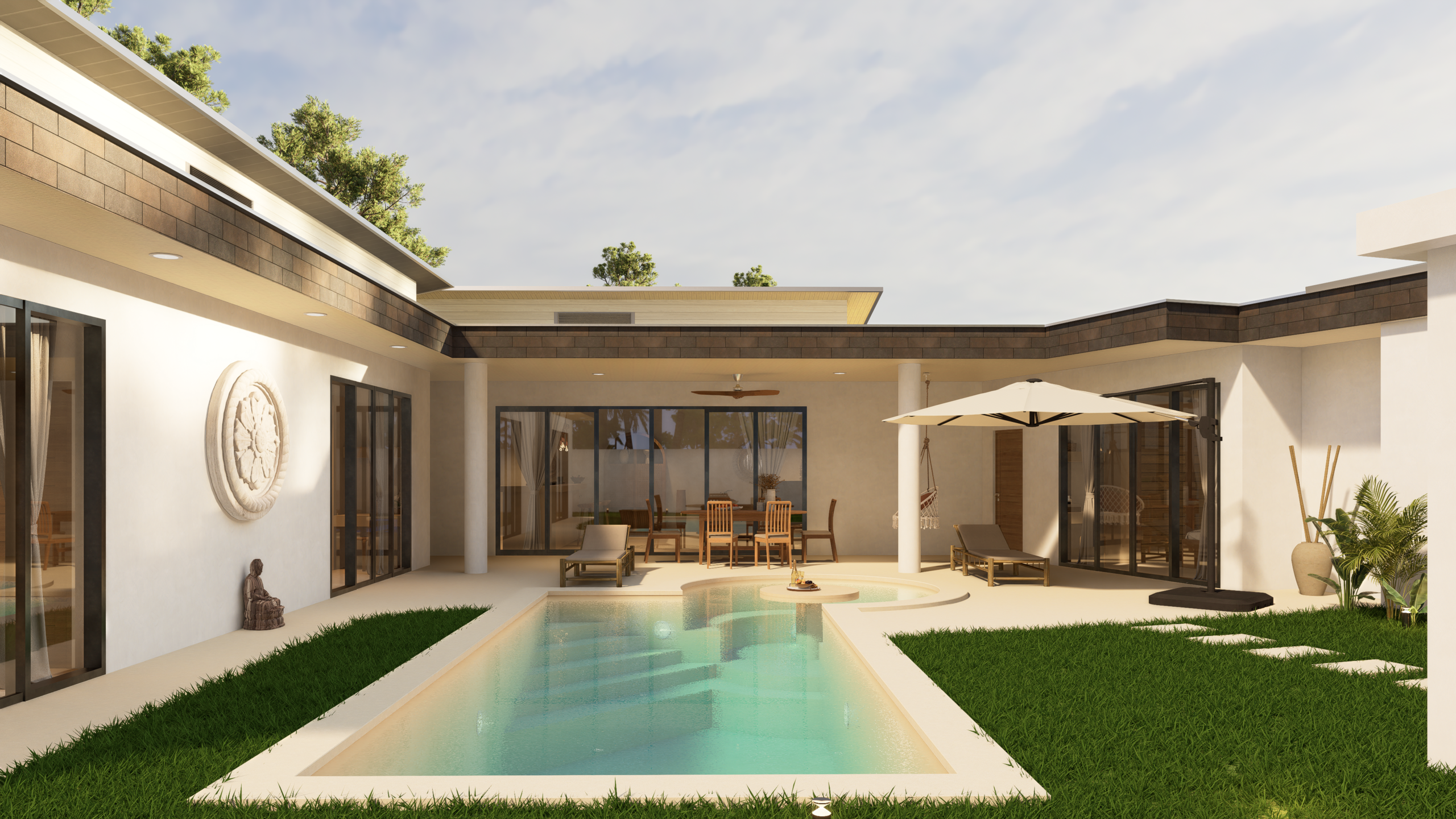 Villa 2 chambres off-plan à vendre Lamai Koh Samui – Piscine privée | Leasehold 2056 | M.I.S.S.