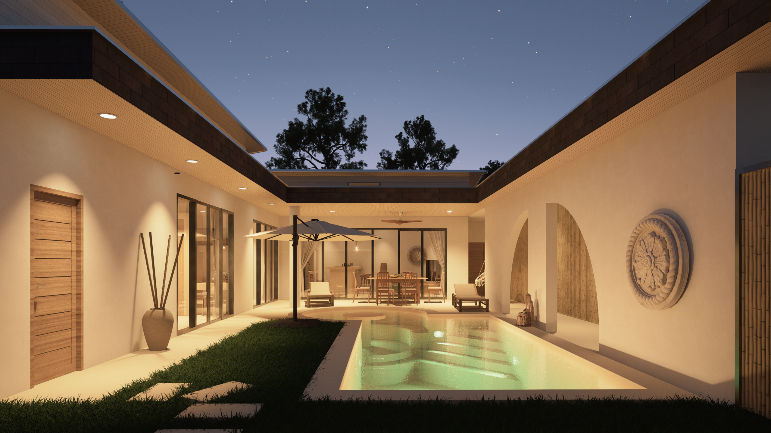 Villa 2 chambres off-plan à vendre Lamai Koh Samui – Piscine privée | Leasehold 2056 | M.I.S.S.