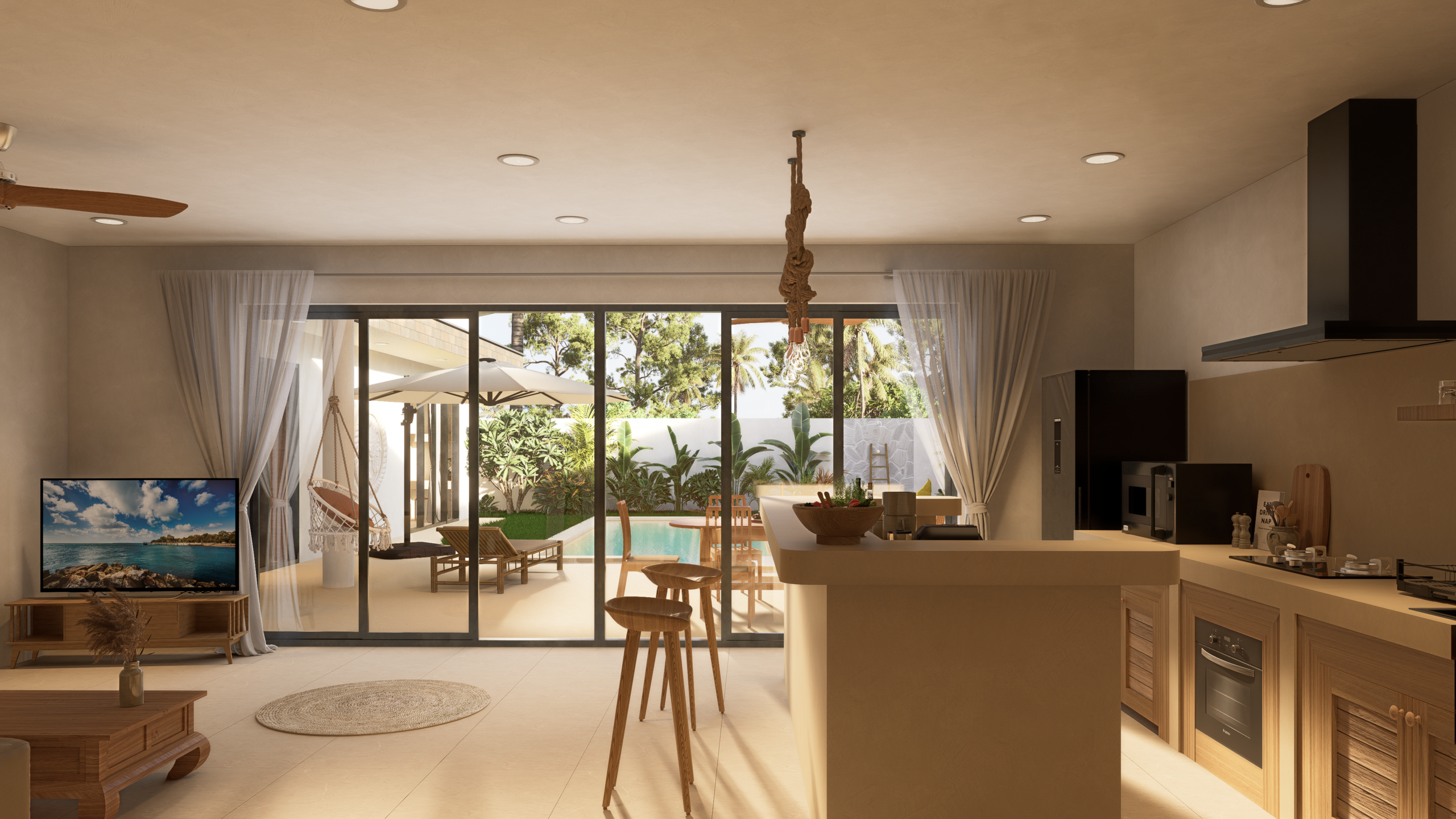 Villa 2 chambres off-plan à vendre Lamai Koh Samui – Piscine privée | Leasehold 2056 | M.I.S.S.