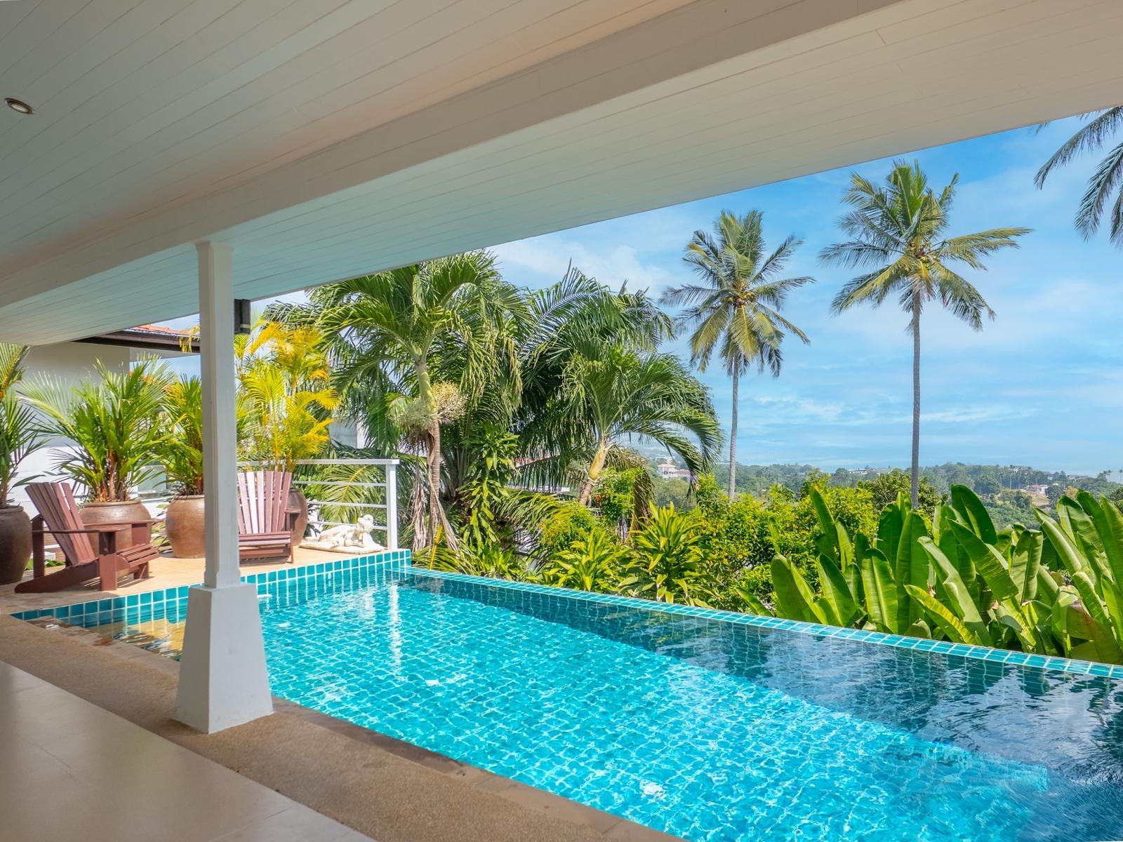 5f13961d-18f8-4cee-b296-220f7571af26 VILLA THAÏLANDAISE AUTHENTIQUE 5 CHAMBRES PISCINE — VUE MER — KOH SAMUI