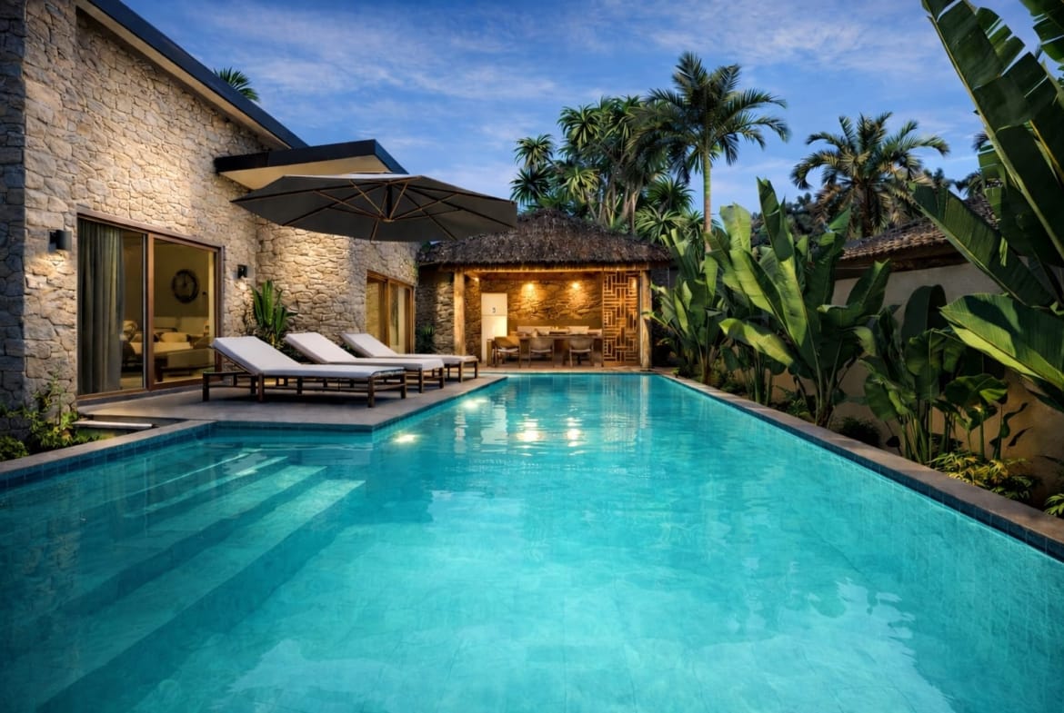 Projet Maenam villas 2 chambres Koh Samui | Résidence Exclusive de 8 Villas avec Piscine