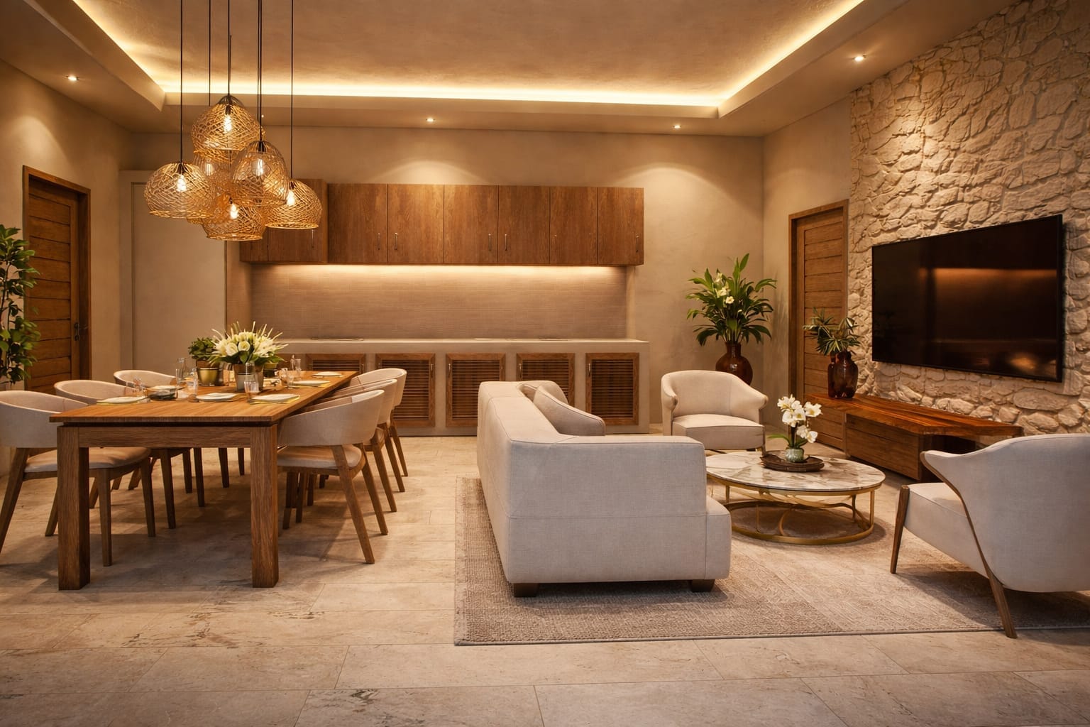 Projet Maenam villas 2 chambres Koh Samui | Résidence Exclusive de 8 Villas avec Piscine
