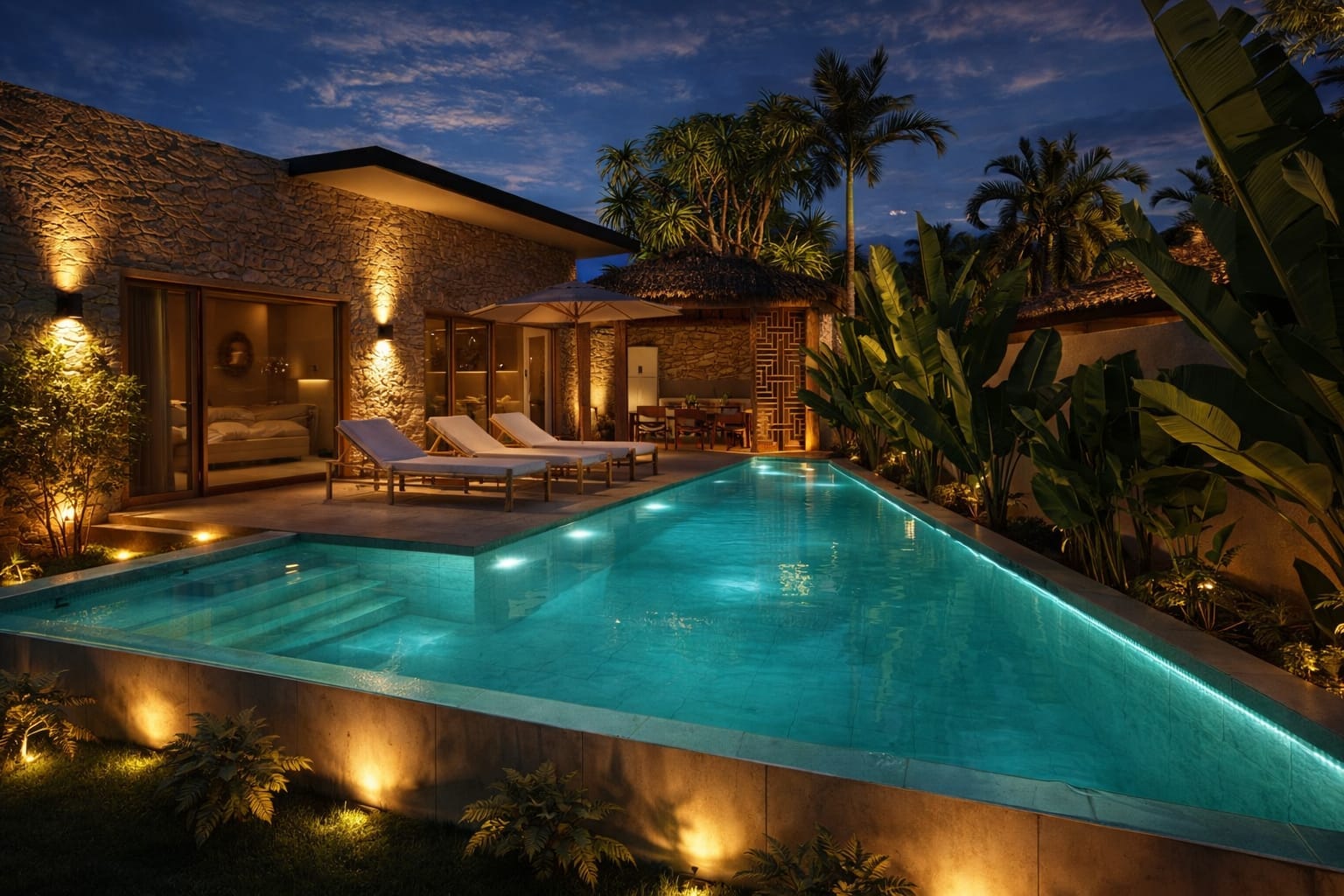 Projet Maenam villas 2 chambres Koh Samui | Résidence Exclusive de 8 Villas avec Piscine