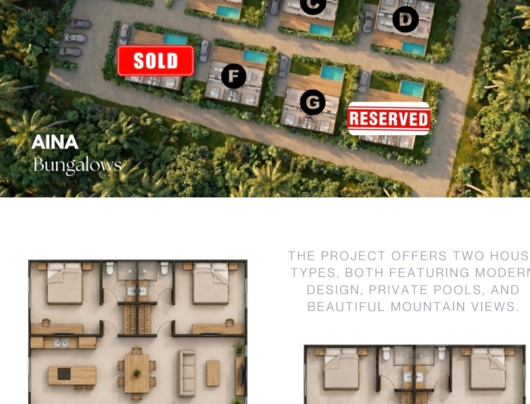Villa 2 chambres avec piscine à Na Mueang | Vue montagne | À partir de 4,8 M THB