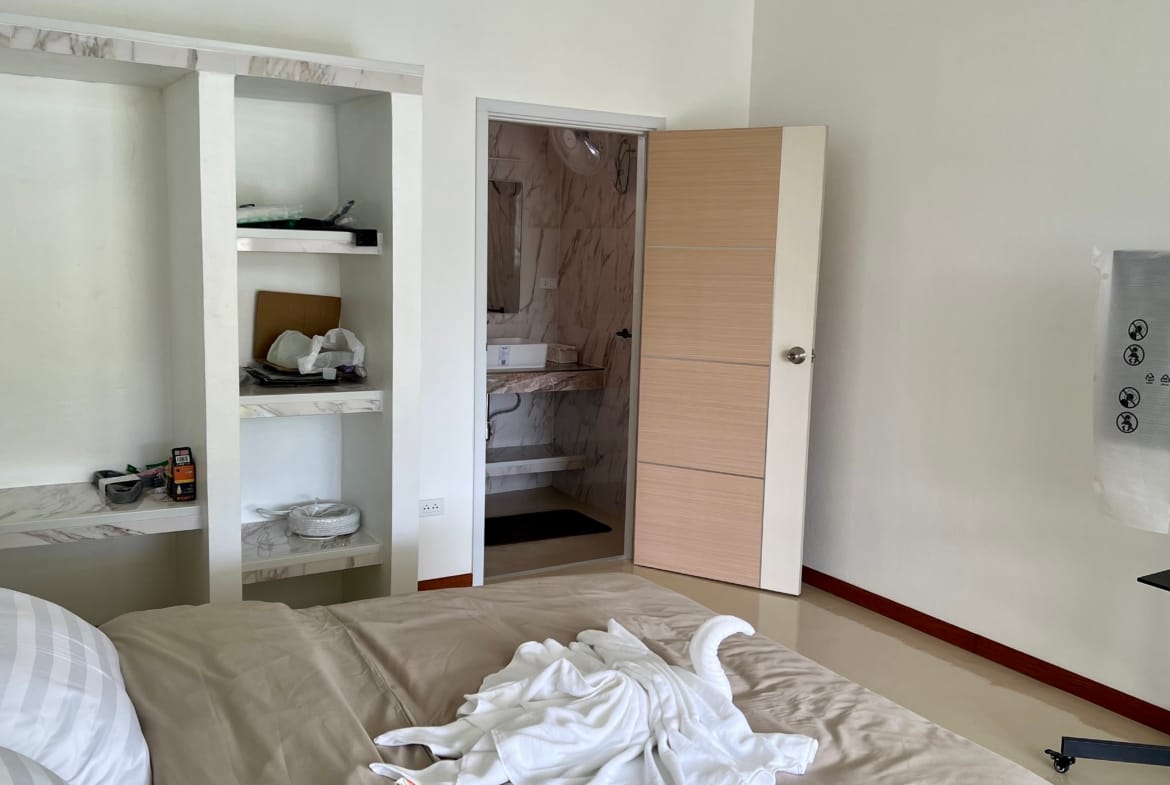MAISON NEUVE 2 CHAMBRES ET PANNEAUX SOLAIRES À VENDRE – MAENAM SOI 4, KOH SAMUI