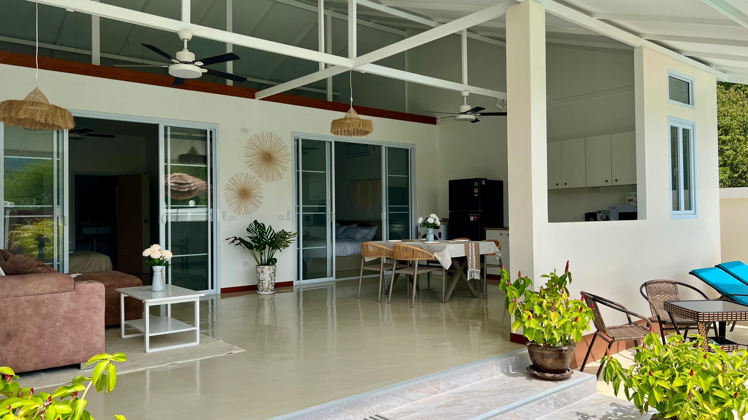 IMG_6577 MAISON NEUVE 2 CHAMBRES ET PANNEAUX SOLAIRES À VENDRE – MAENAM SOI 4, KOH SAMUI