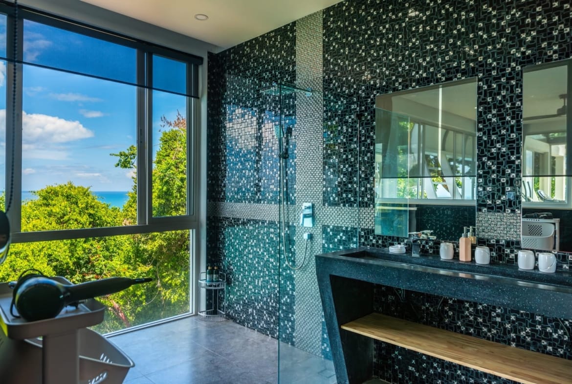 SOMPTUEUSE VILLA 4 CHAMBRES VUE MER PANORAMIQUE À CORAL COVE / CHAWENG NOI – KOH SAMUI