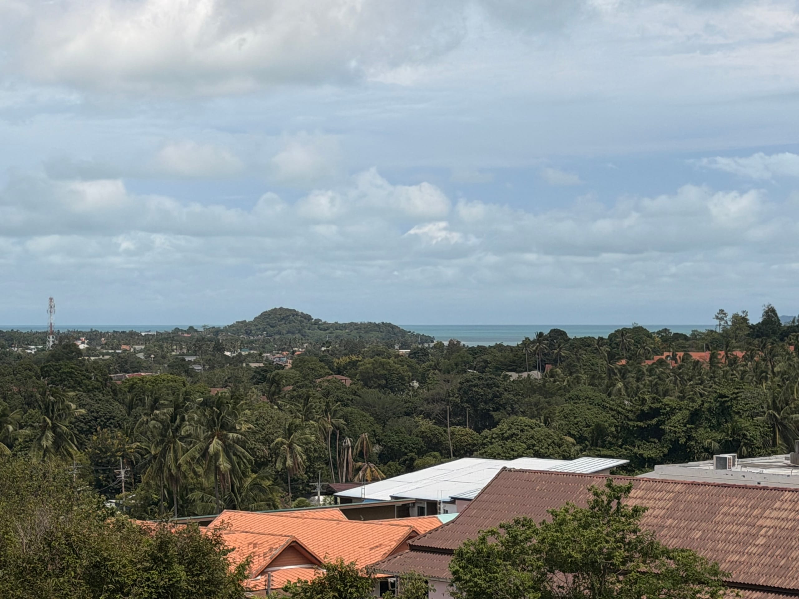 Terrain avec vue mer à vendre entre Chaweng et Plai Laem | Koh Samui